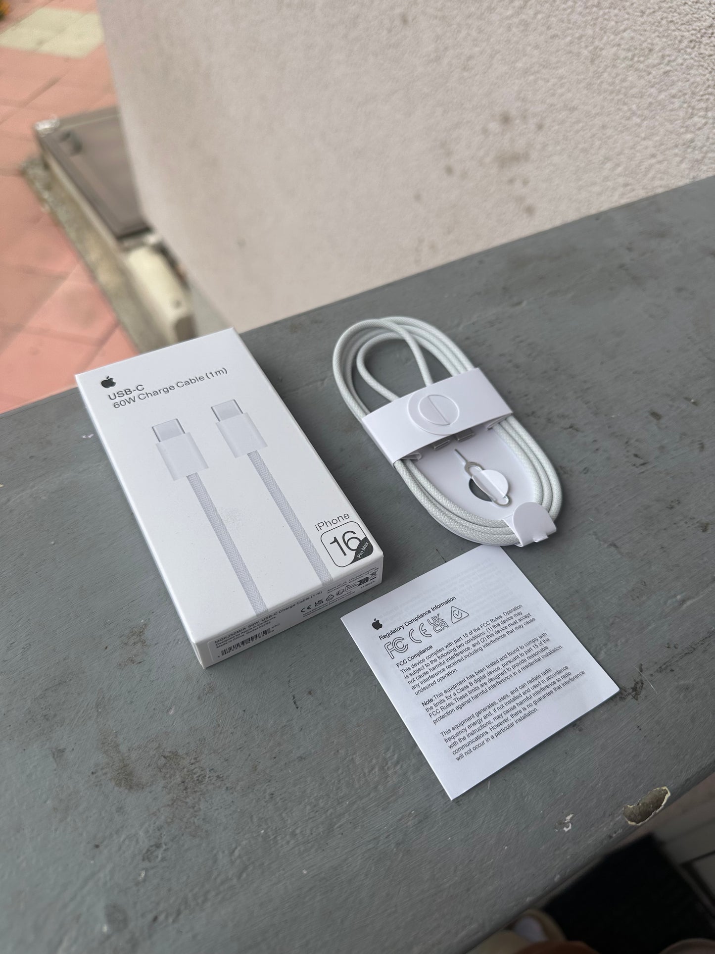 Apple USB-C kabl