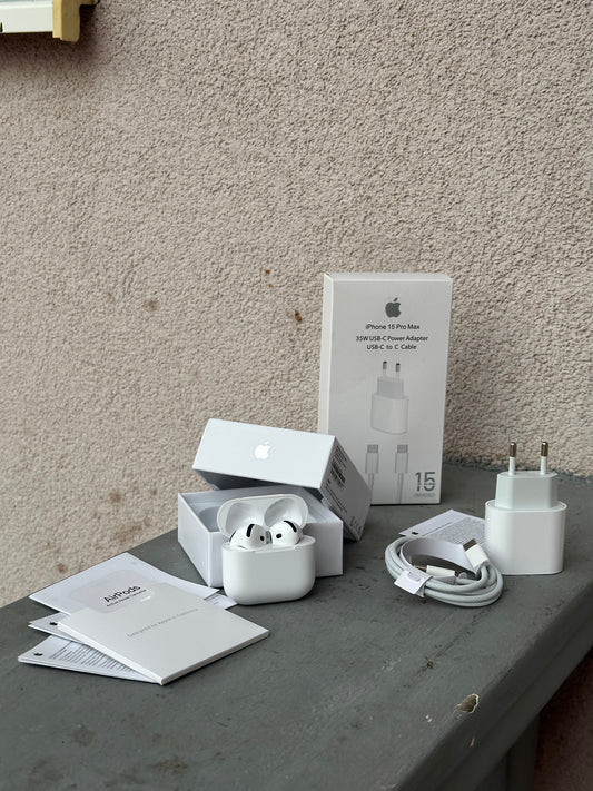 💎 Premium KOMPLET:  AirPods 4 + 35W USB-C Brzi Punjač 💎